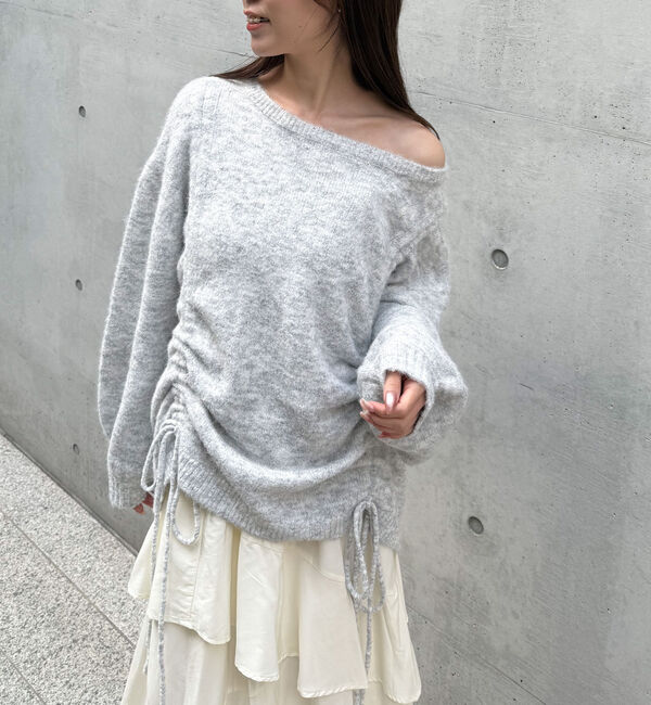 archives「ドロストミドルニットプルオーバー」|ニット・セーター|