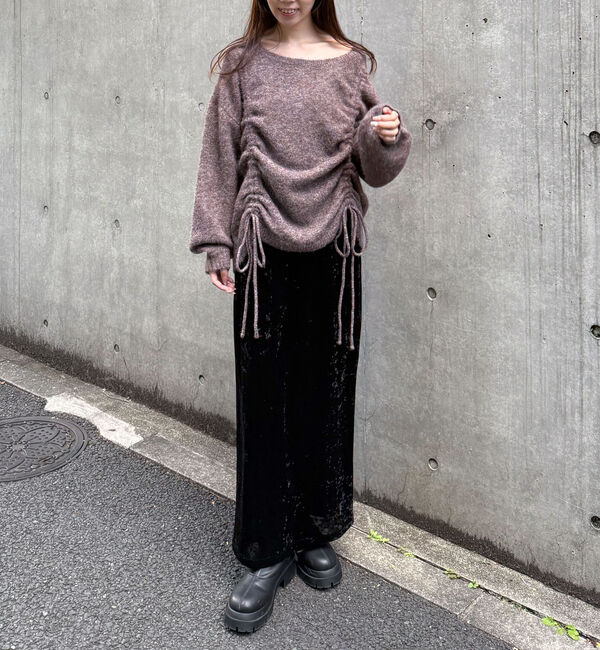 archives「ドロストミドルニットプルオーバー」|ニット・セーター|