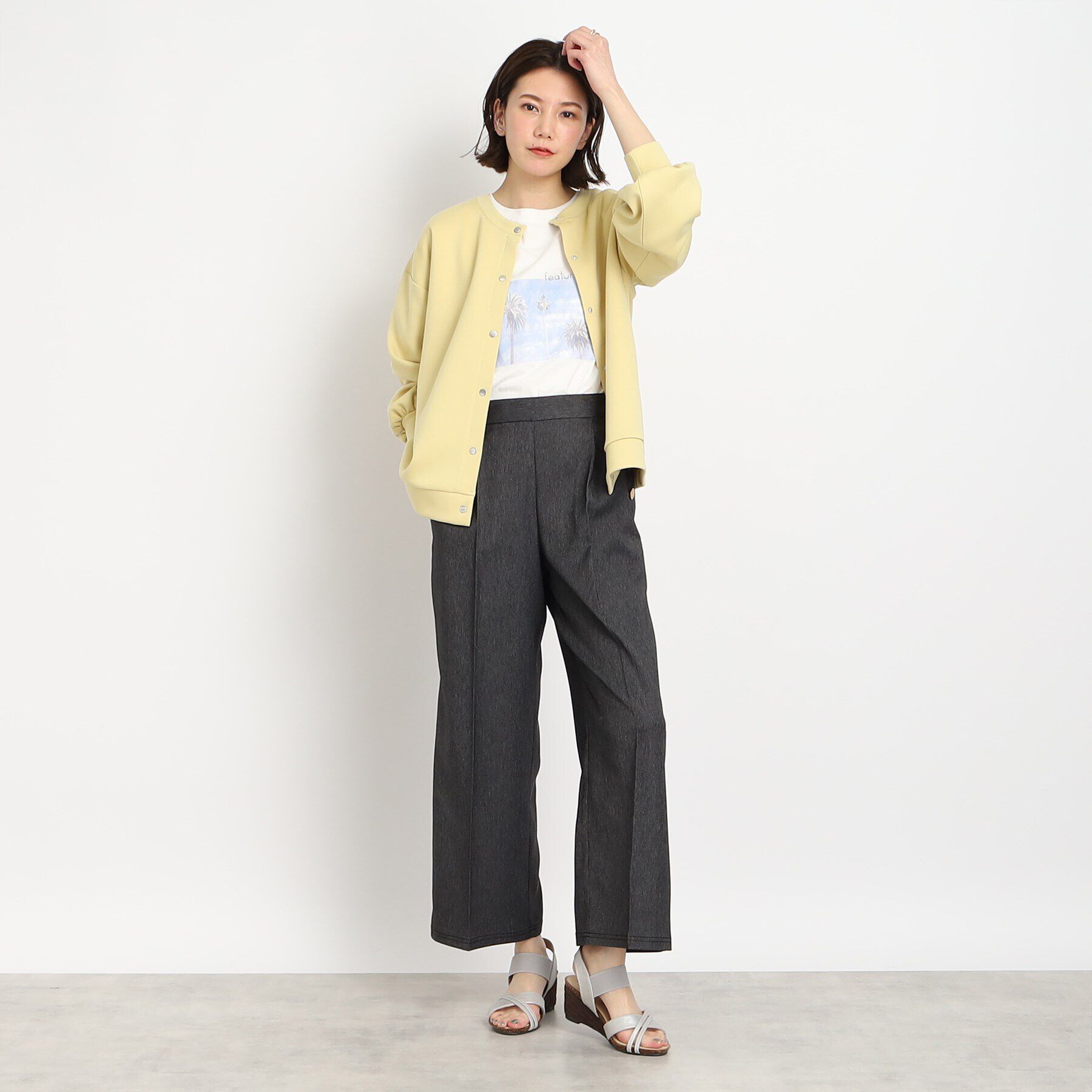 SHOO･LA･RUE「◆【累計31万足/シューダル】片手ではける ラウンドクロスサンダル」|サンダル|