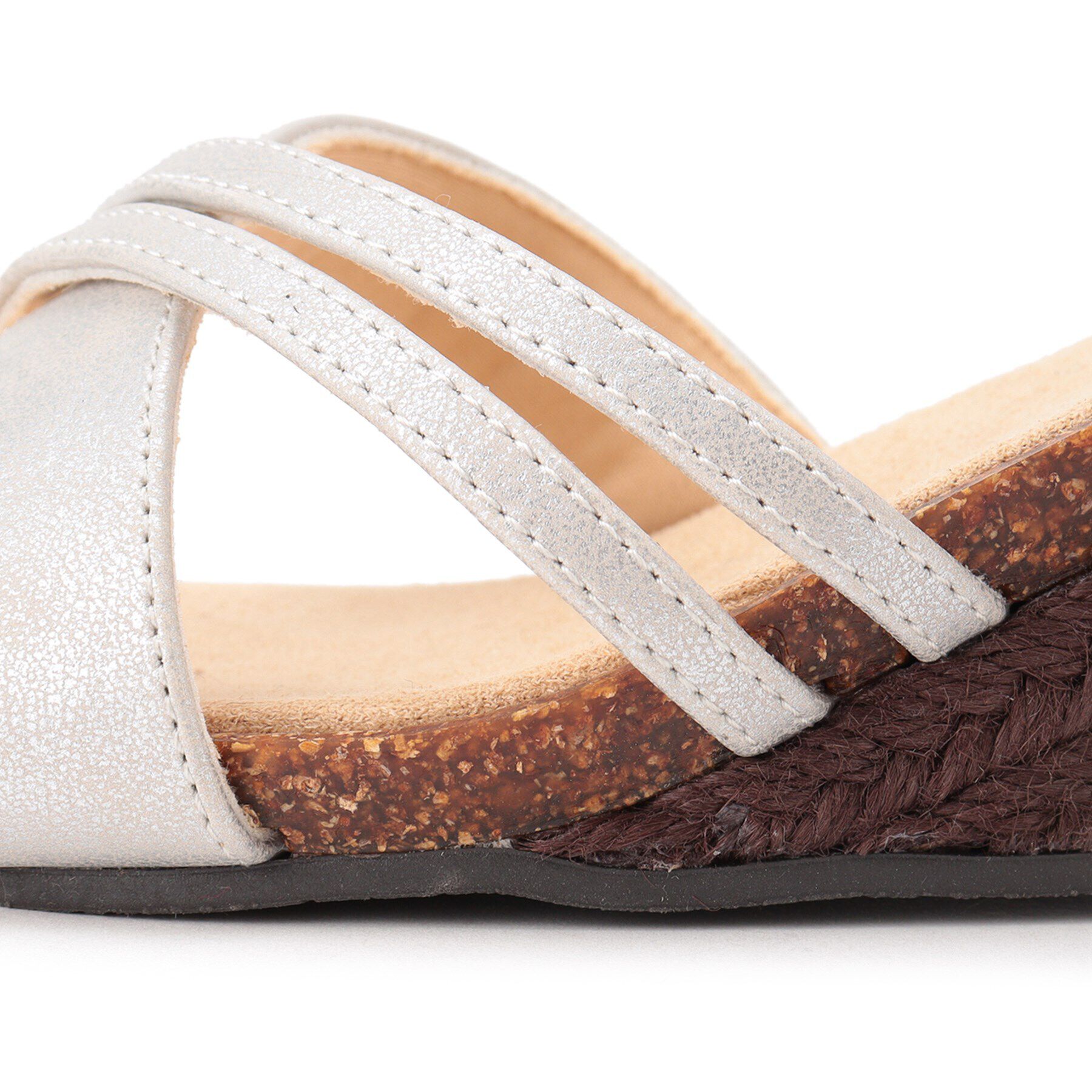 SHOO･LA･RUE「◆【累計31万足/シューダル】片手ではける ラウンドクロスサンダル」|サンダル|