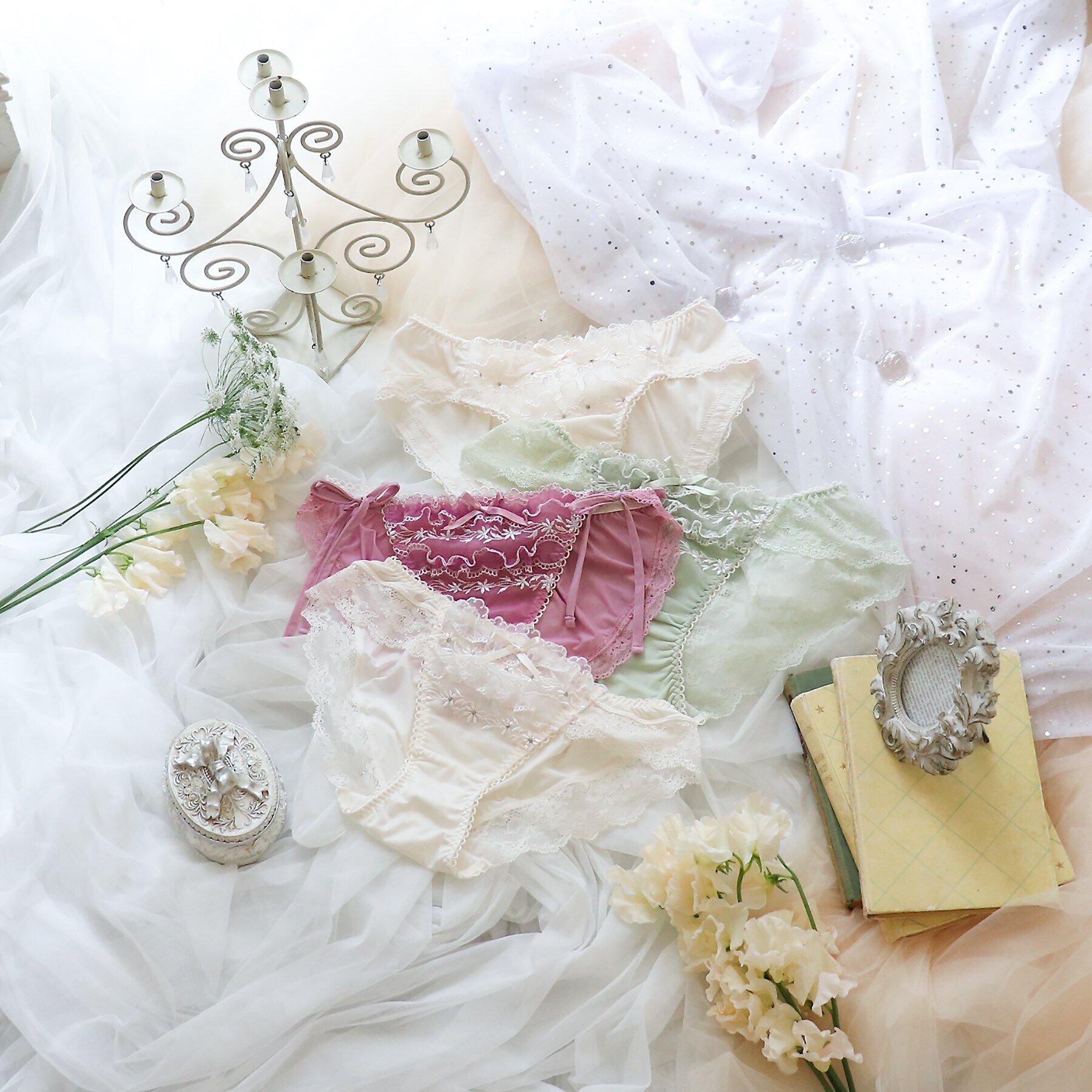 Risa Magli「ラーラ リボンショーツ」|インナー|