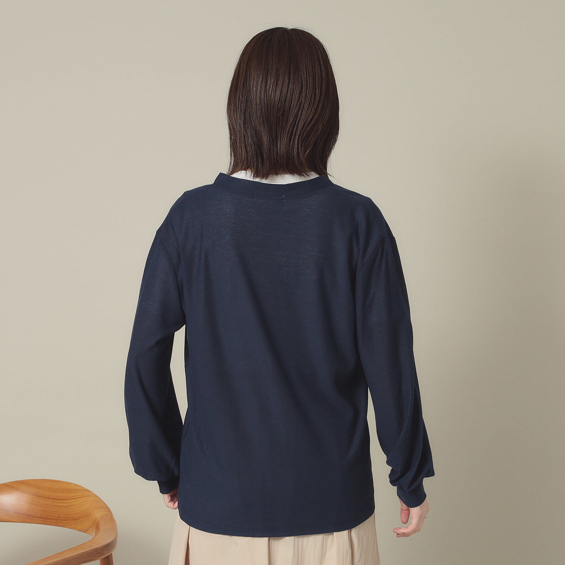 ITS&rsquo;DEMO「【UVカット／手洗い可】Vネックカーディガン」|カーディガン|