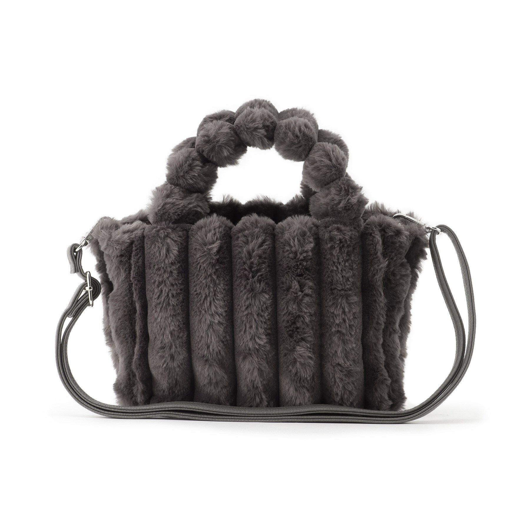 Ober Tashe「2WAY トート ショルダーバッグ ファー」|トートバッグ|