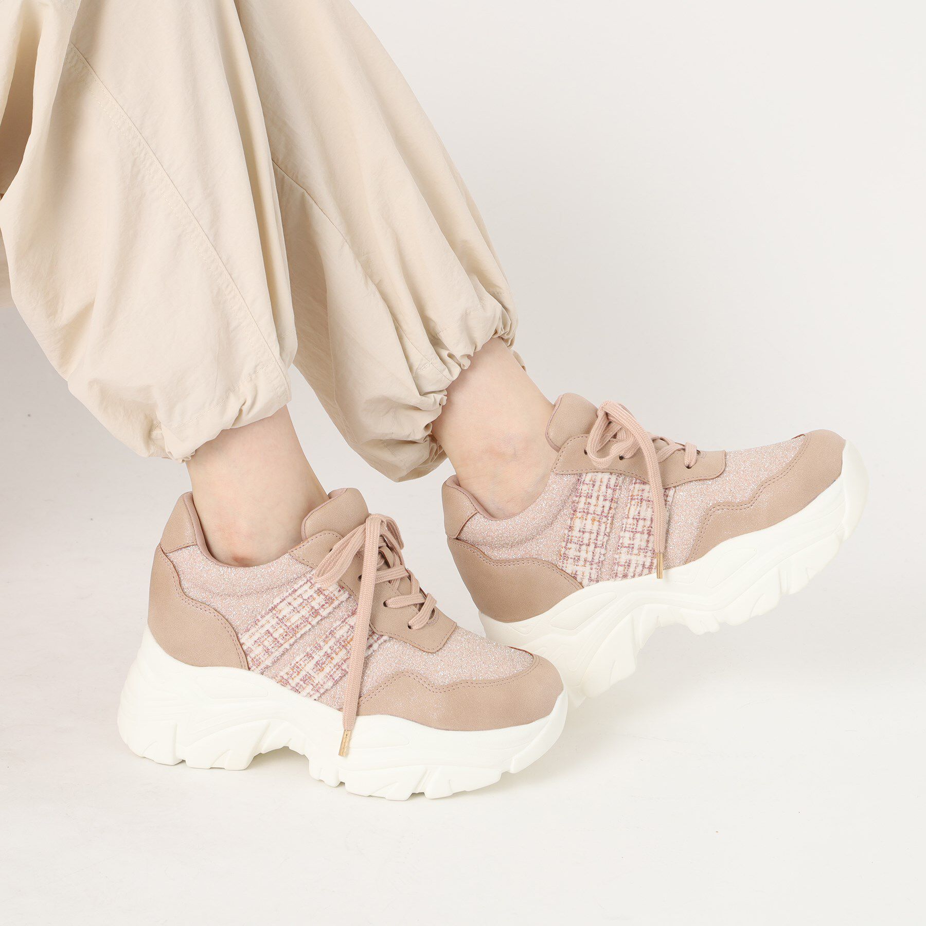 ESPERANZA「きゅんフィットインソールサイドラインスニーカー」|スニーカー|