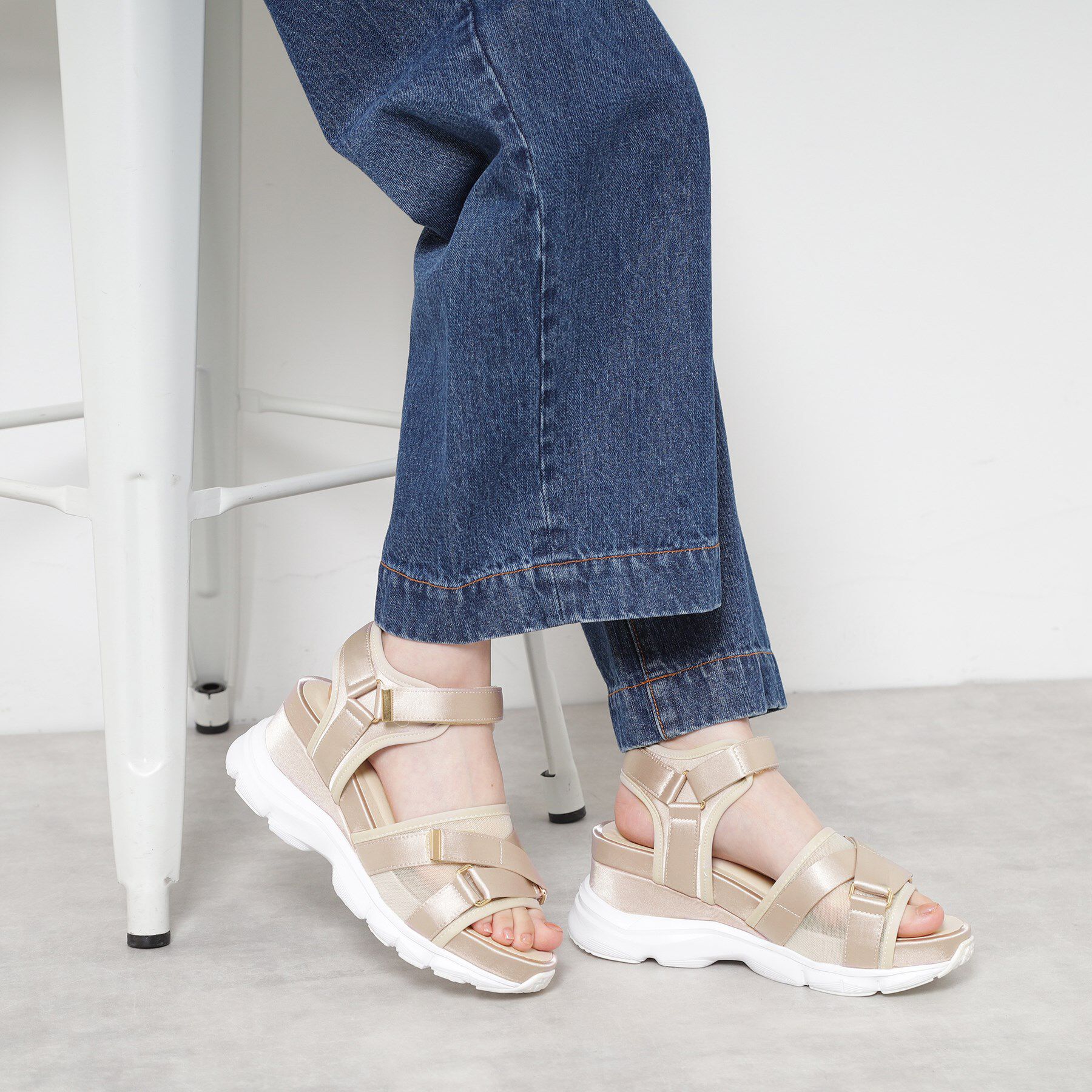 ESPERANZA「チュールベルトスポサン」|サンダル|