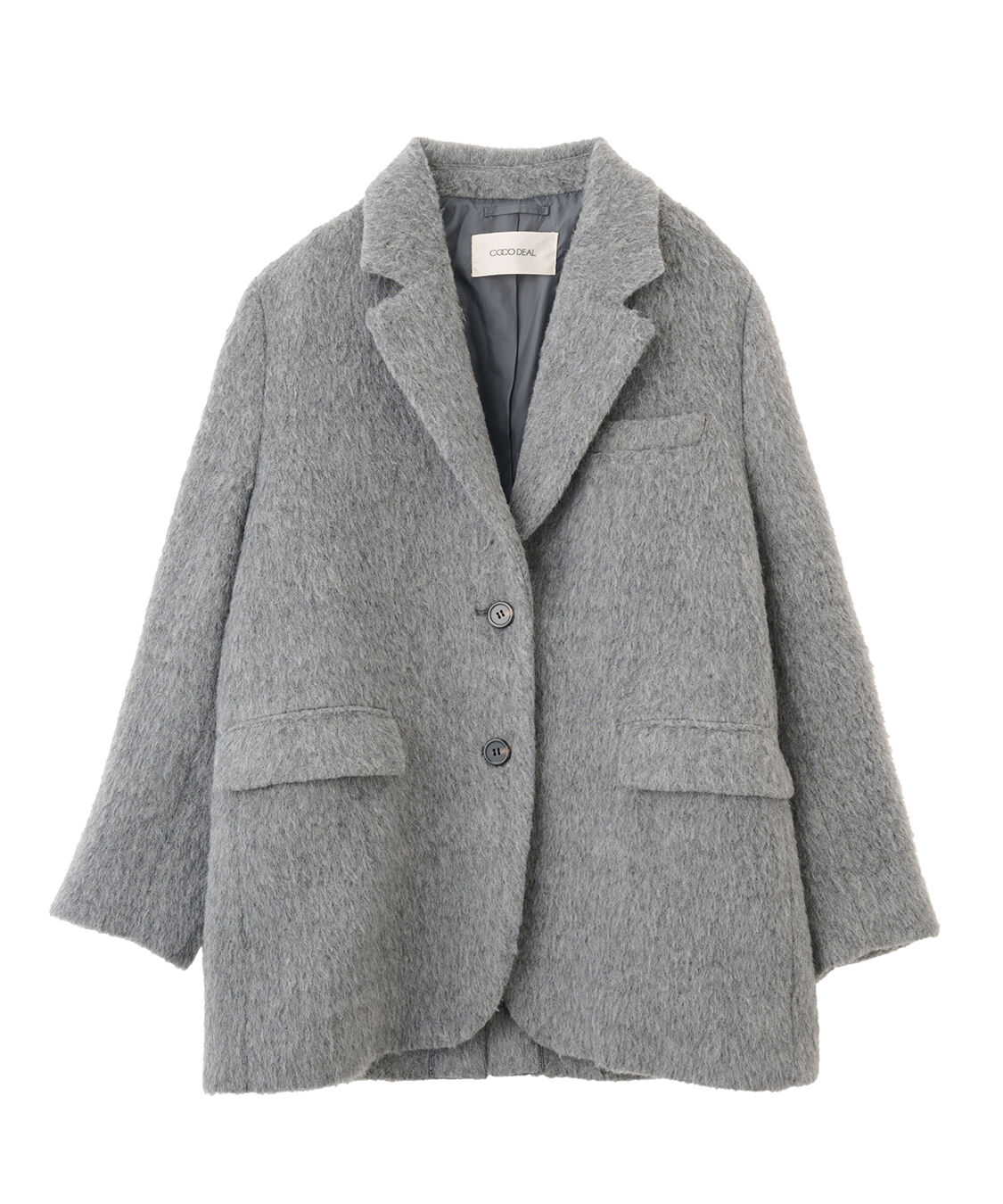 COCODEAL ココディール ウールシャギージャケットサイズ1 ウールシャギージャコット（COCO DEAL）｜ルミネのファッション通販