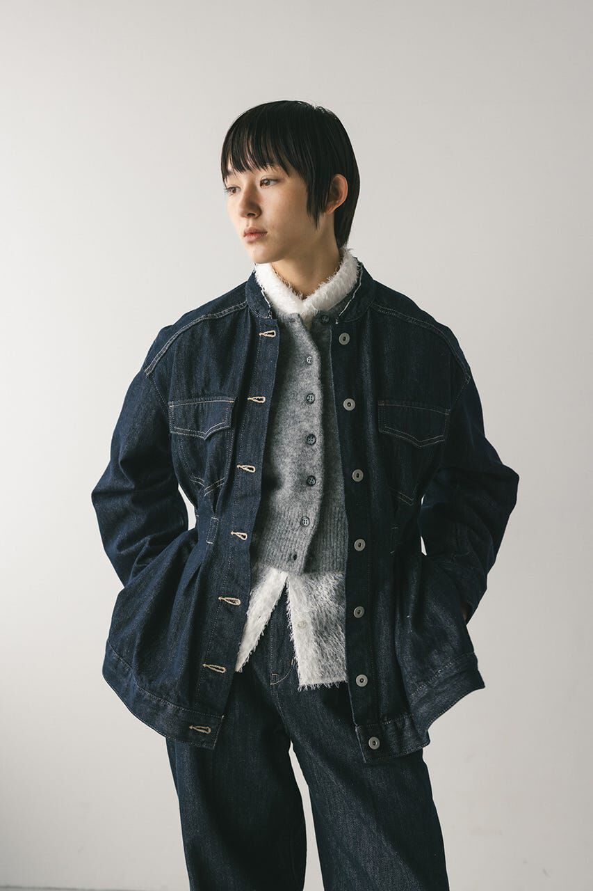 STYLEMIXER「ペプラムデニムジャケット」|デニムジャケット|IDG