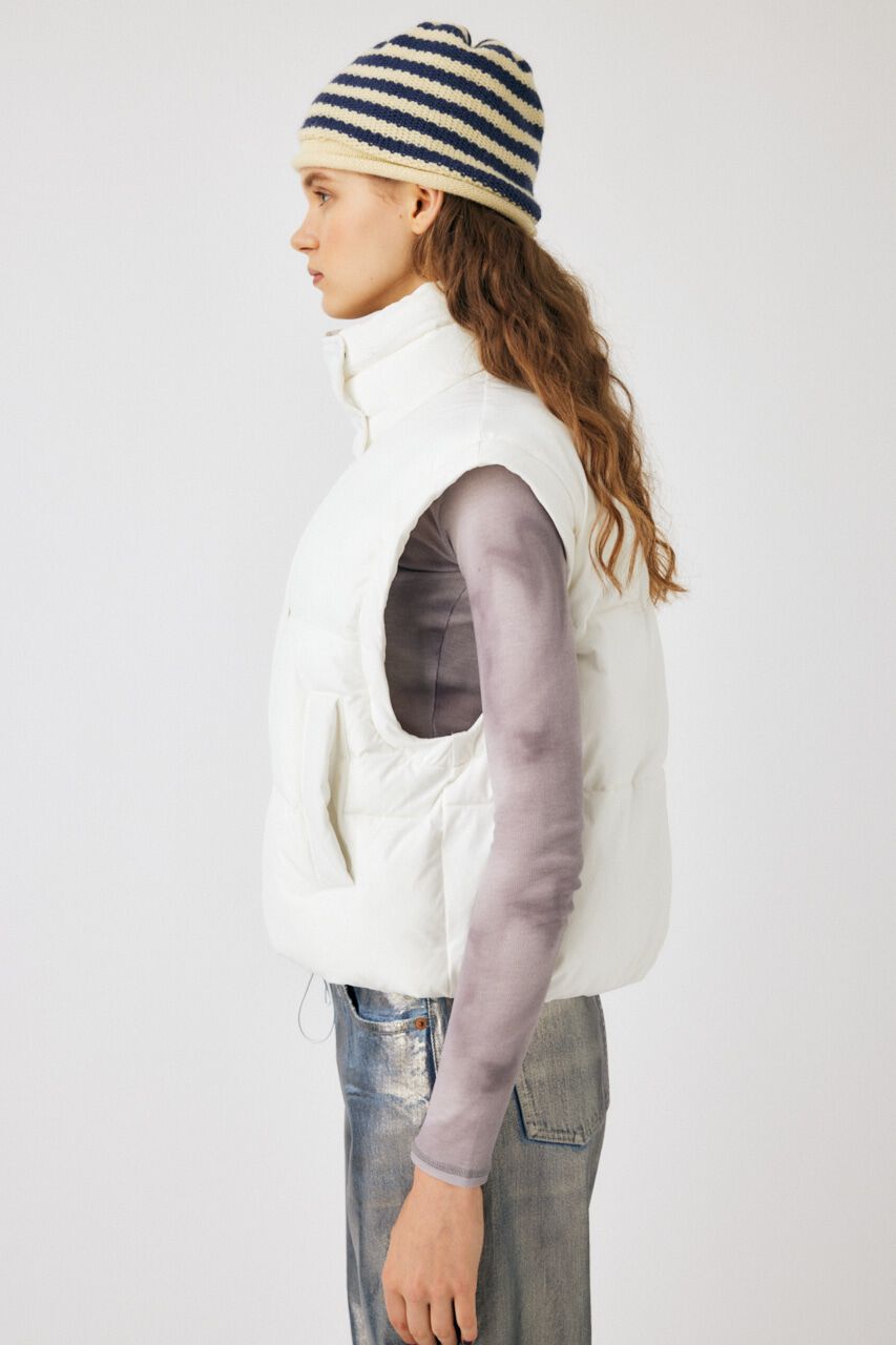 MOUSSY「CROPPED PUFFER DETACHABLE ジャケット」|その他|