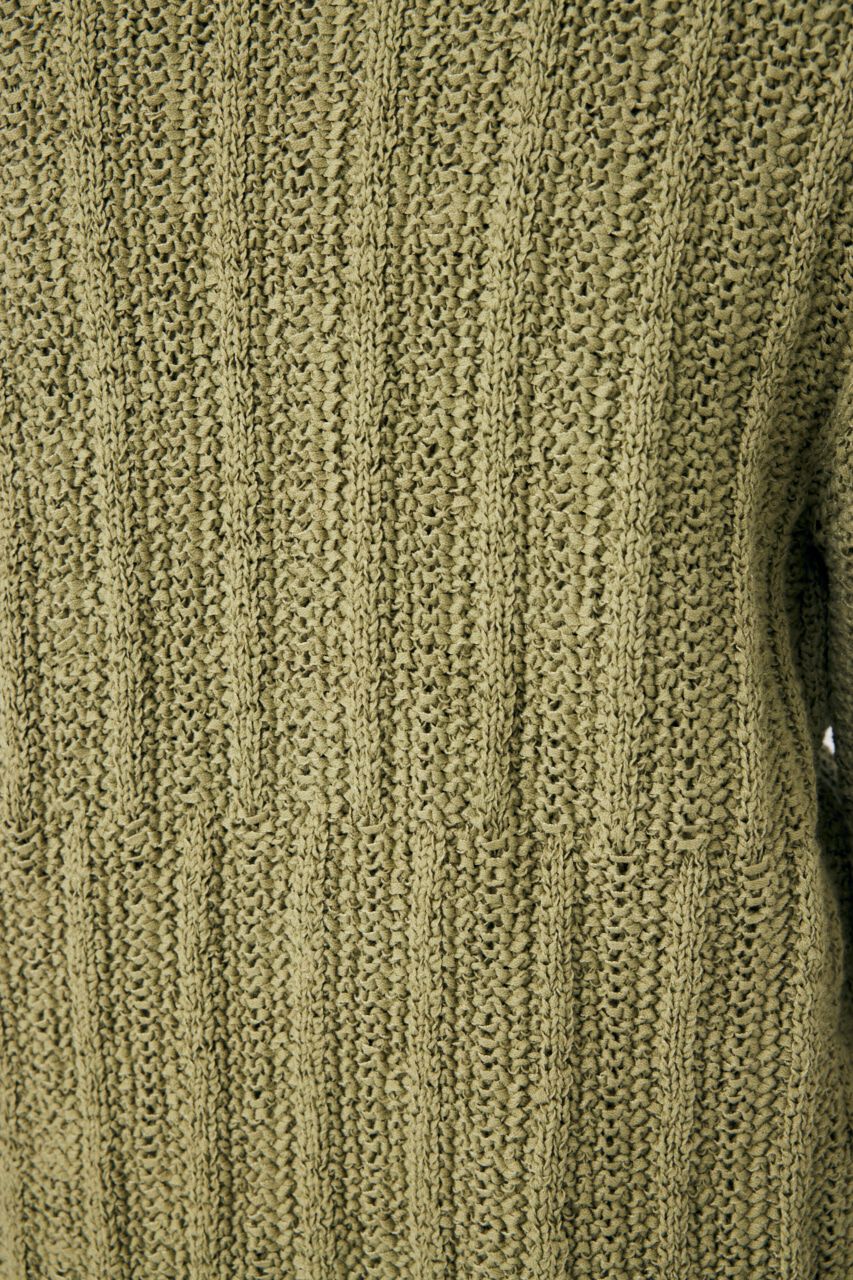 MOUSSY「FRINGE KNIT カーディガン」|カーディガン|