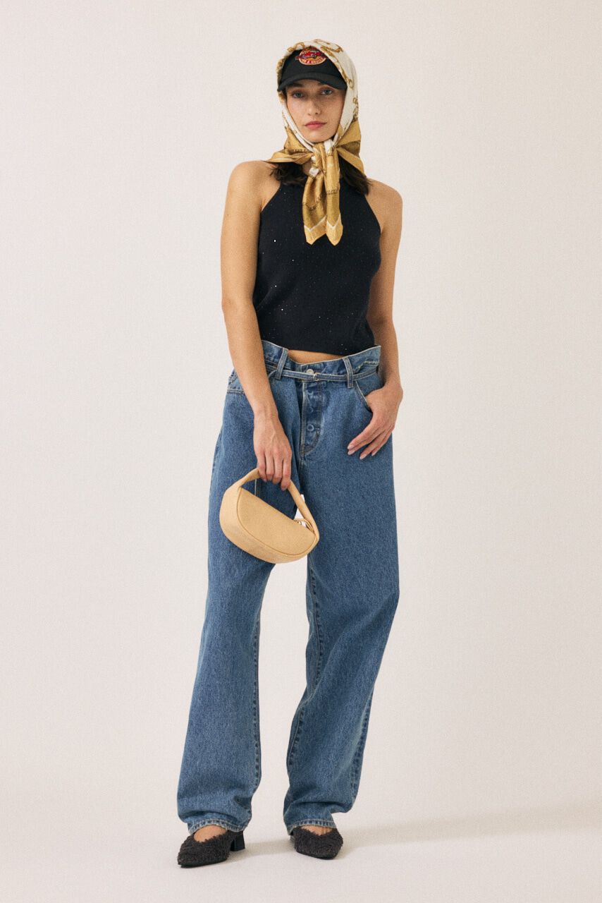 MOUSSY「RHINESTONE タンク」|タンクトップ|