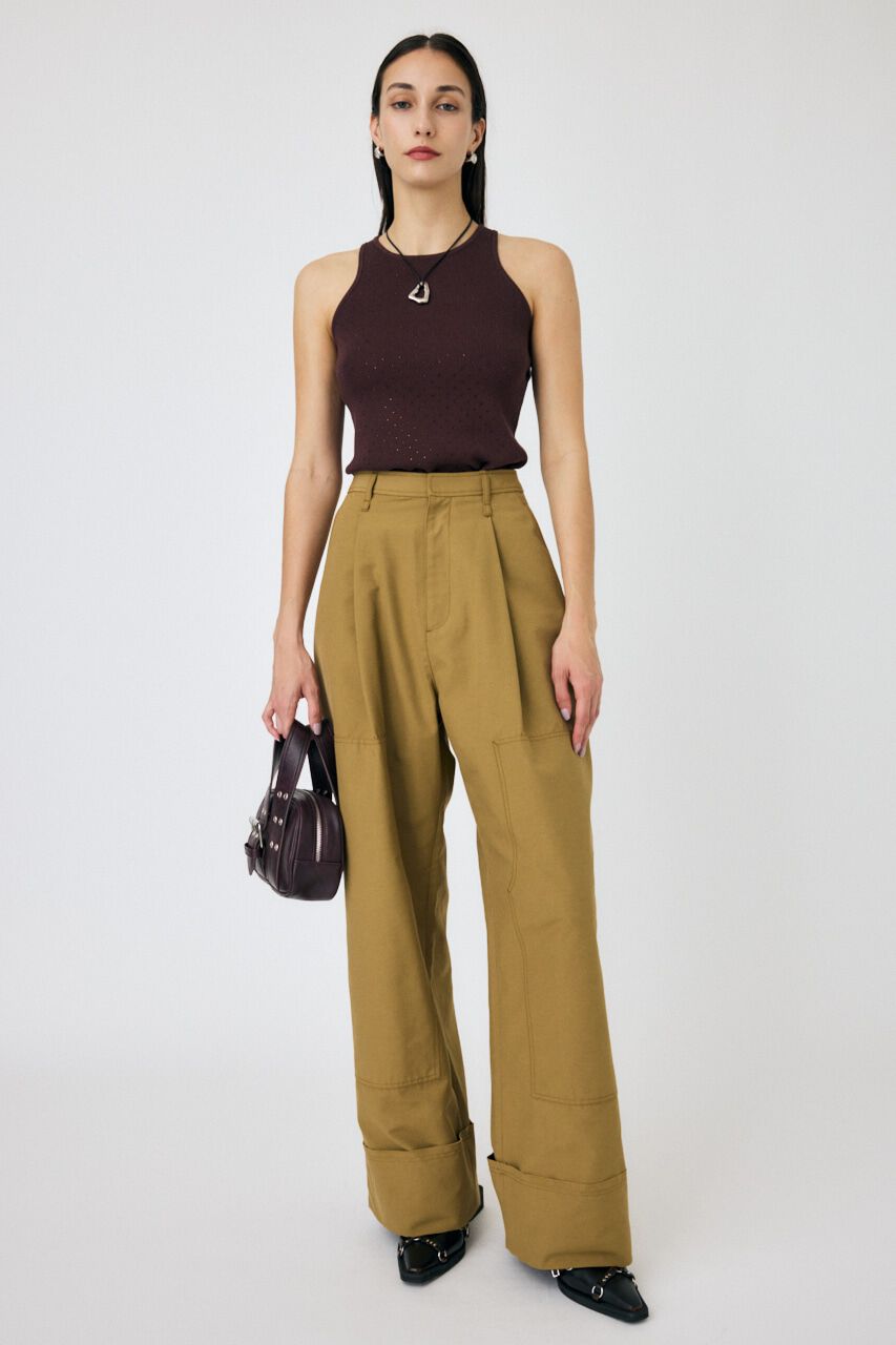 MOUSSY「RHINESTONE タンク」|タンクトップ|