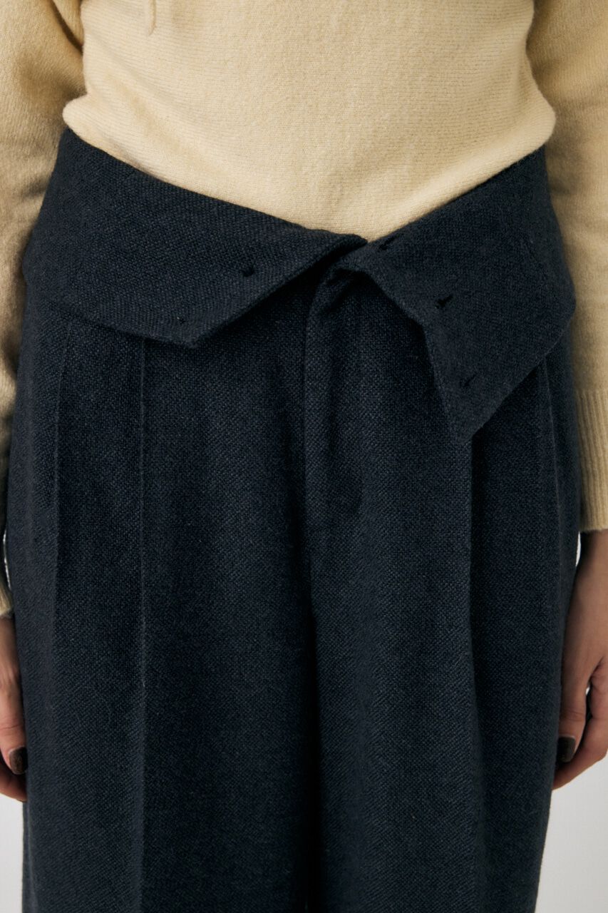 MOUSSY「FOLD WAIST ワイドスラックス」|その他|