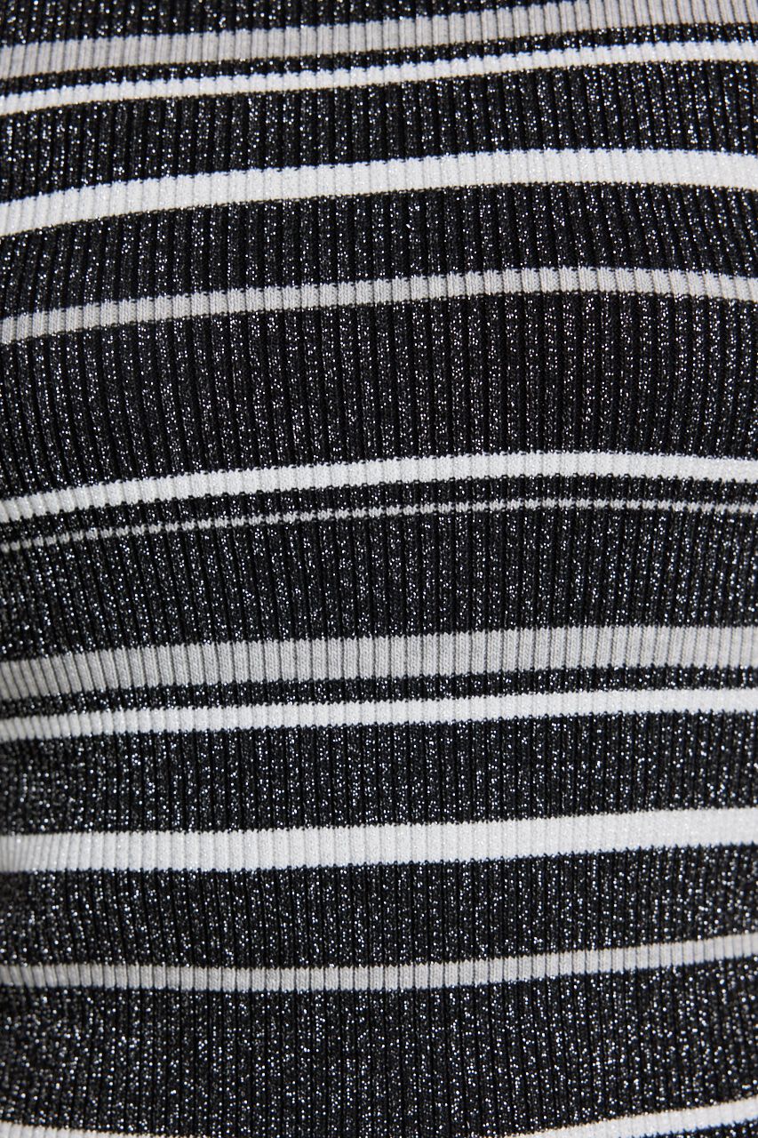 rienda「スリーブレスラメウォッシャブルKnit TOP」|ニット・セーター|