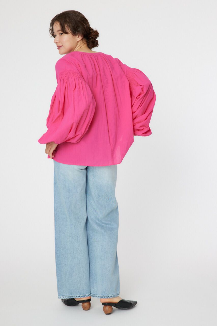 RODEO CROWNS「2WAY リネンカフタンブラウス」|シャツ・ブラウス|