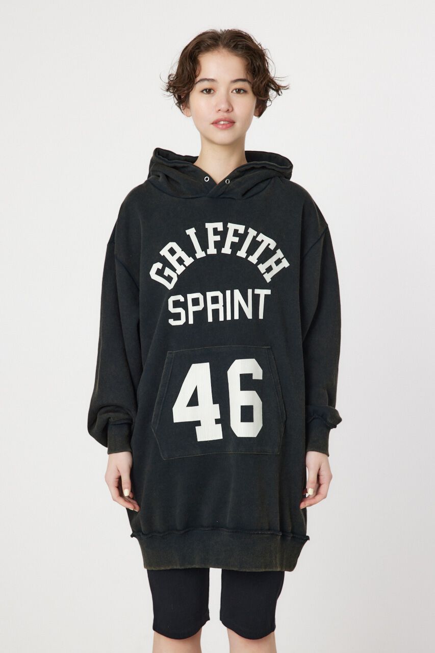 RODEO CROWNS「ナンバーパーカーワンピース」|ワンピース|