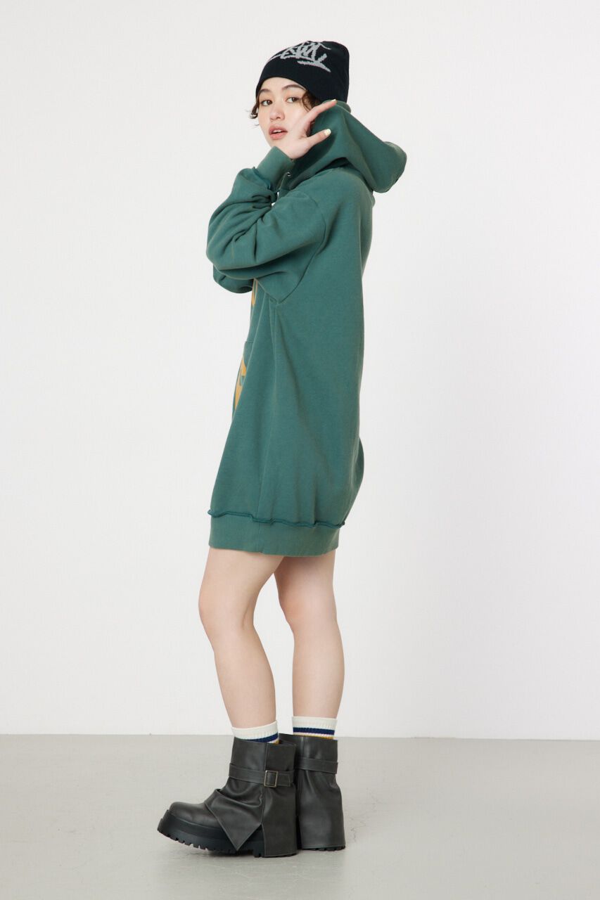 RODEO CROWNS「ナンバーパーカーワンピース」|ワンピース|