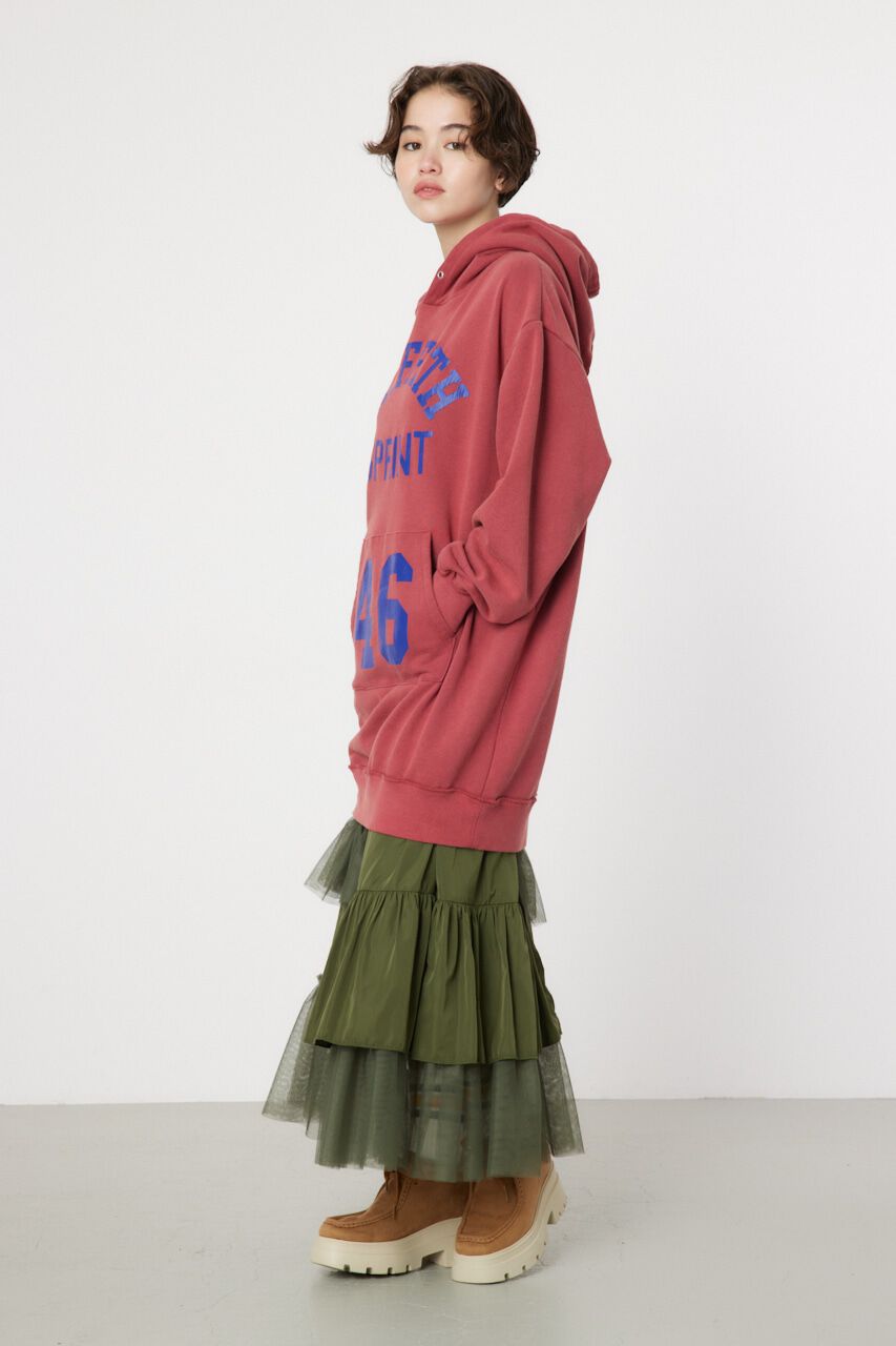 RODEO CROWNS「ナンバーパーカーワンピース」|ワンピース|