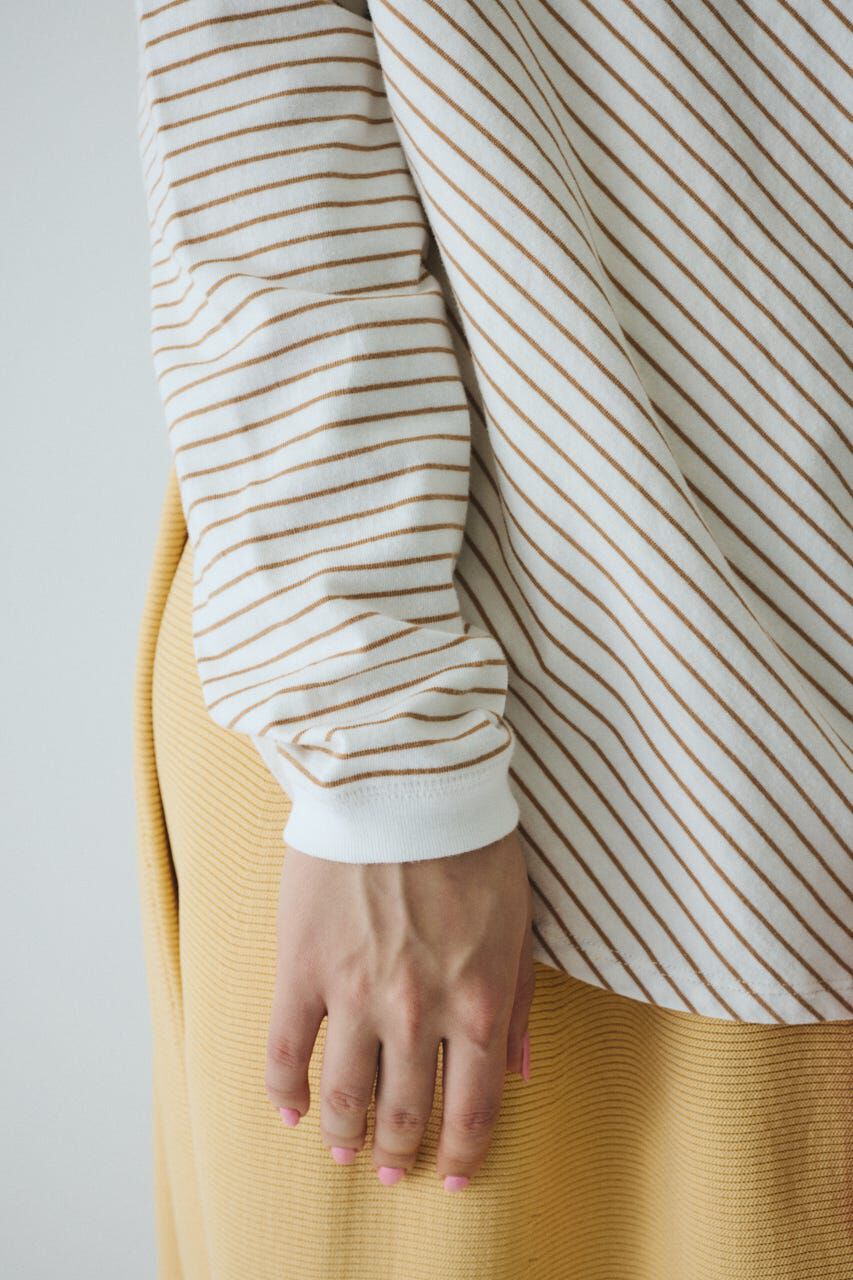 HeRIN.CYE「Design border tops」|Tシャツ・カットソー|