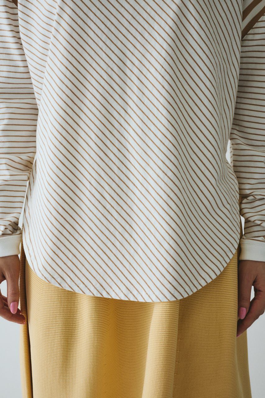 HeRIN.CYE「Design border tops」|Tシャツ・カットソー|