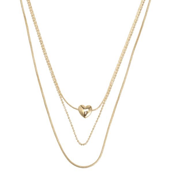 RESEXXY「タイニーハートモチーフネックレス」|ネックレス|
