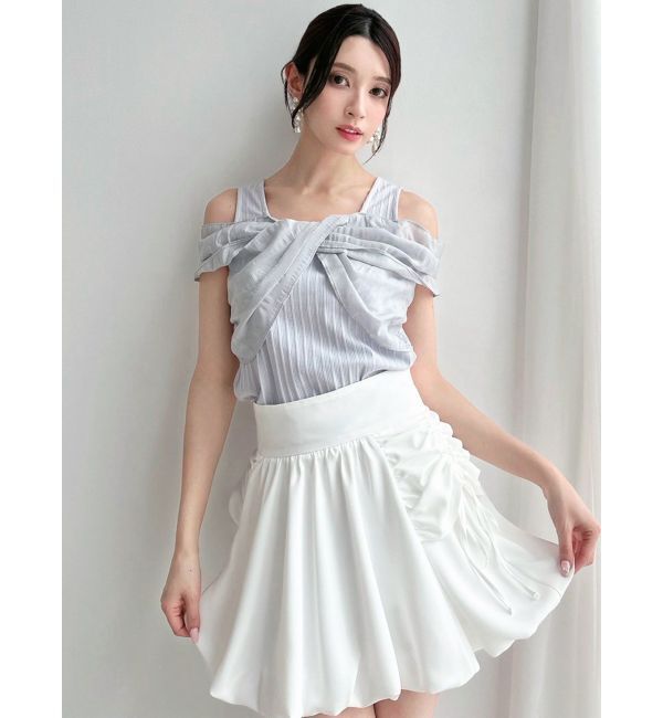 RESEXXY「カットレイヤードトップス」|Tシャツ・カットソー|