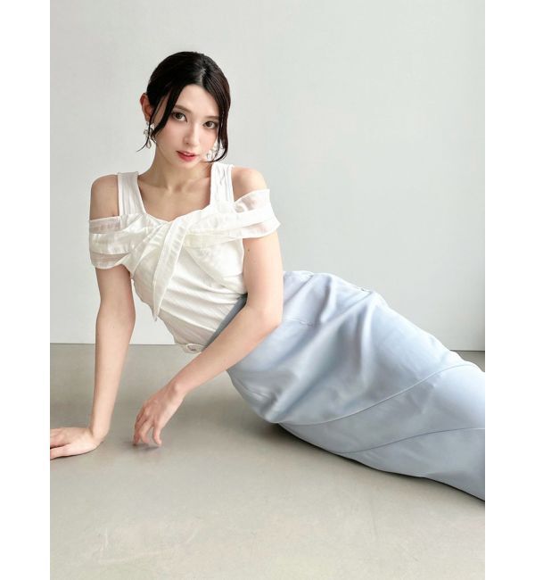 RESEXXY「カットレイヤードトップス」|Tシャツ・カットソー|