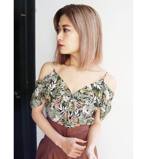 EMODA「2WAYスリーブシャツトップ」|シャツ・ブラウス|ライトミックス