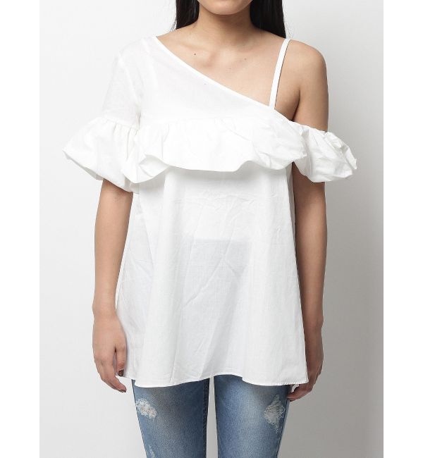 EMODA「ワンラッフルトップ」|シャツ・ブラウス|