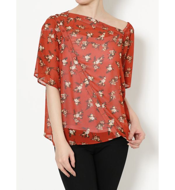 EMODA「アシンメトリー2WAYトップ」|シャツ・ブラウス|