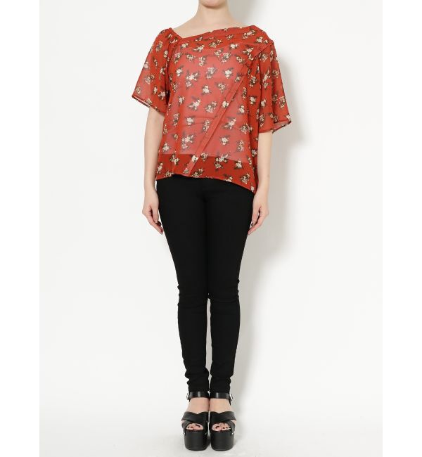 EMODA「アシンメトリー2WAYトップ」|シャツ・ブラウス|