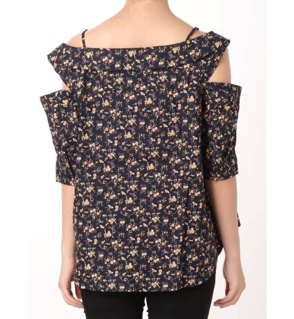 EMODA「オフショルダーハーフスリーブシャツ」|シャツ・ブラウス|