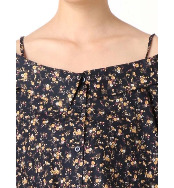 EMODA「オフショルダーハーフスリーブシャツ」|シャツ・ブラウス|