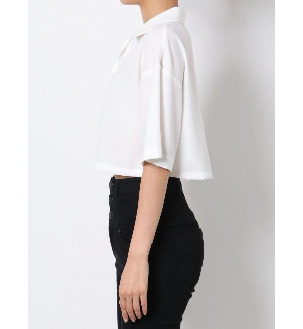 EMODA「【セットアップ着用可】オーバーショートシャツ」|シャツ・ブラウス|