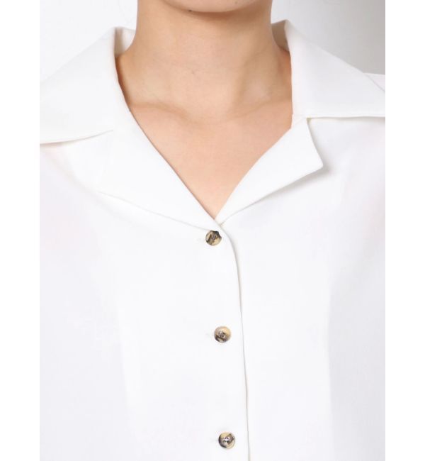 EMODA「【セットアップ着用可】オーバーショートシャツ」|シャツ・ブラウス|