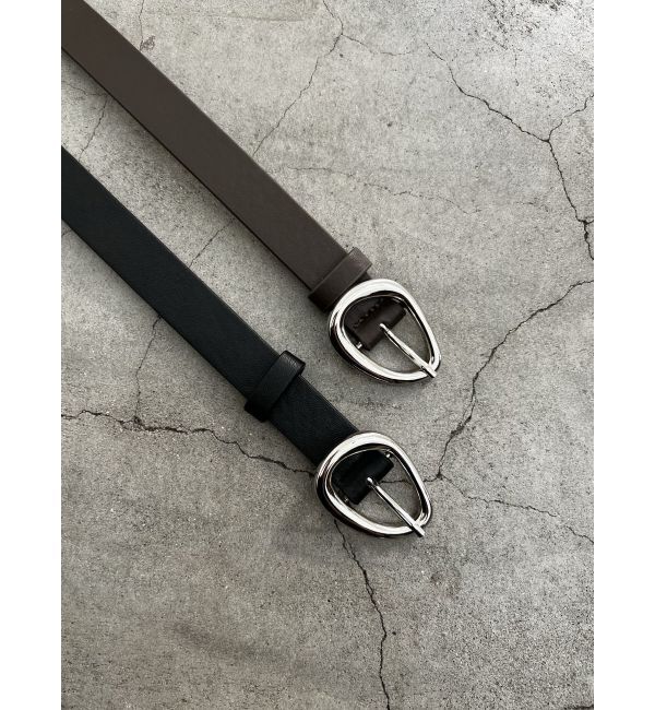 EMODA「プランプオーバルバックルベル」|ベルト|