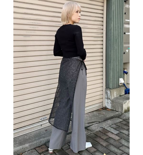 MURUA「レースラップクロス」|バンダナ・スカーフ|