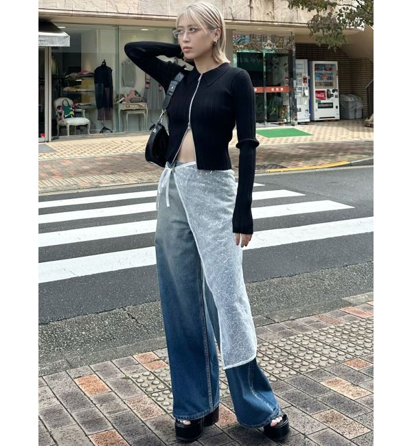 MURUA「レースラップクロス」|バンダナ・スカーフ|