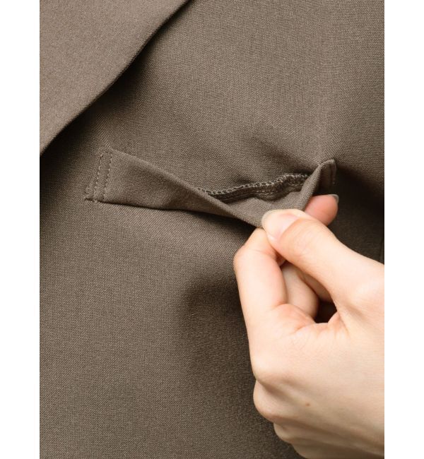 MURUA「ヘムアタッチメントショートジャケット【セットアップ着用可】」|テーラードジャケット|