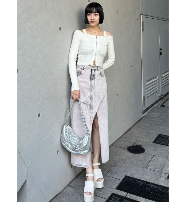 MURUA「プラットフォームカットワークサンダル」|サンダル|