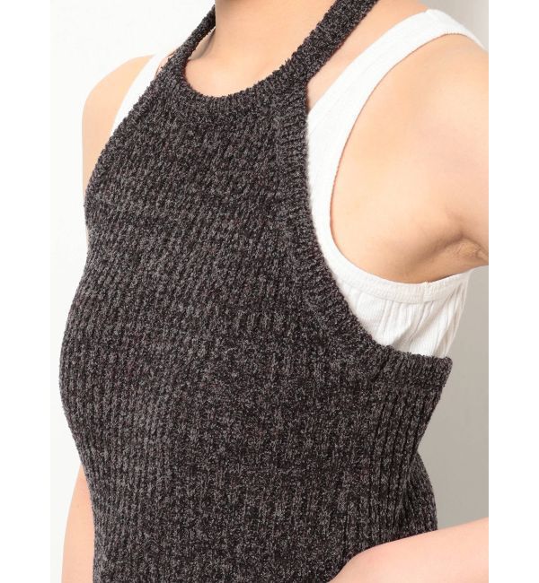 Ungrid「ホルターネックスリットチュニック」|ニット・セーター|