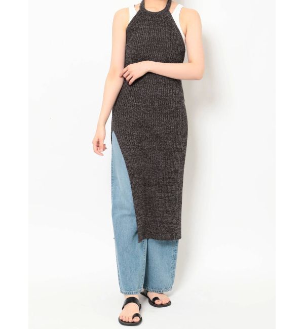 Ungrid「ホルターネックスリットチュニック」|ニット・セーター|