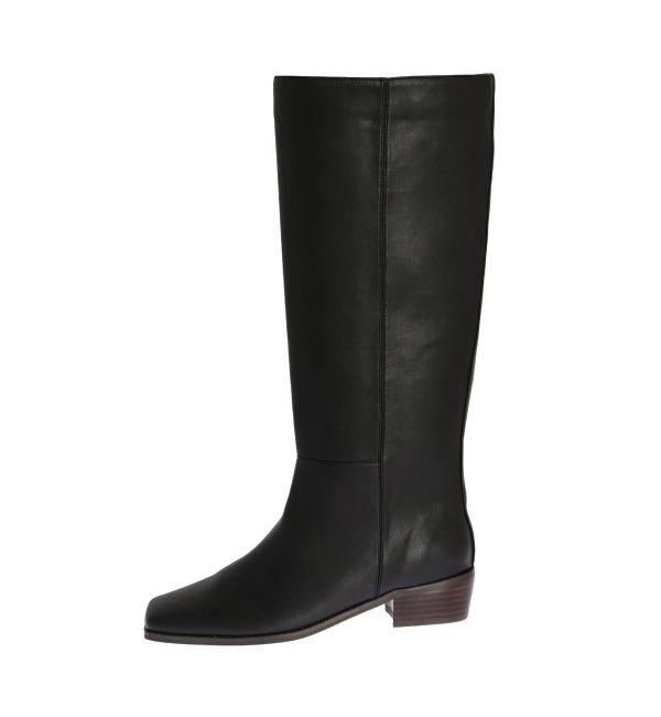 Ungrid「スクエアトゥロングブーツ」|ロングブーツ|