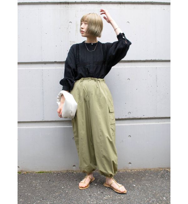 Ungrid「コットンタックボリュームブラウス」|シャツ・ブラウス|