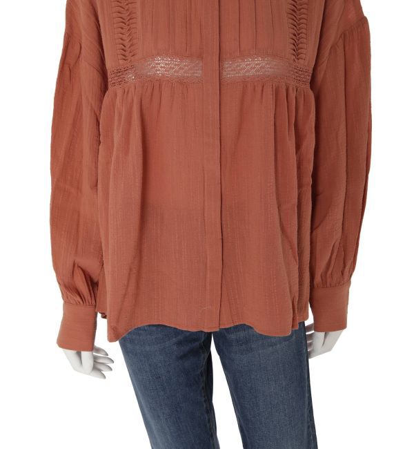 Ungrid「コットンタックボリュームブラウス」|シャツ・ブラウス|