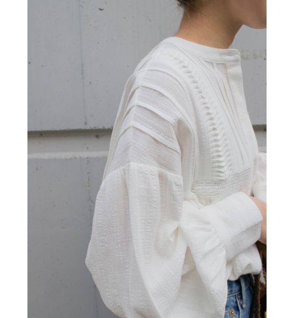 Ungrid「コットンタックボリュームブラウス」|シャツ・ブラウス|