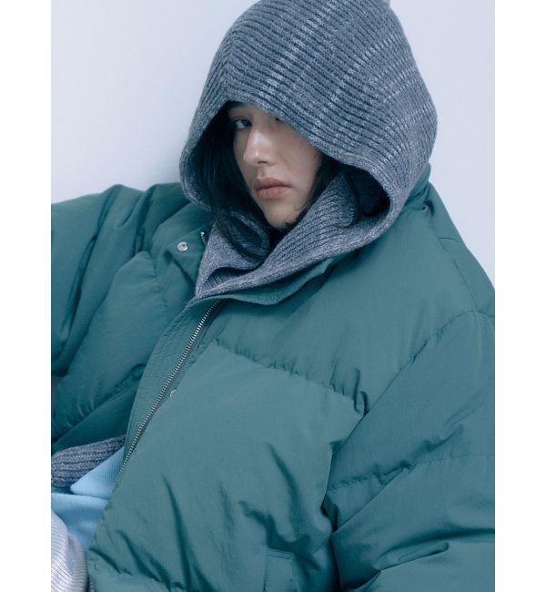 Ungrid「フードニット帽」|ニット帽|