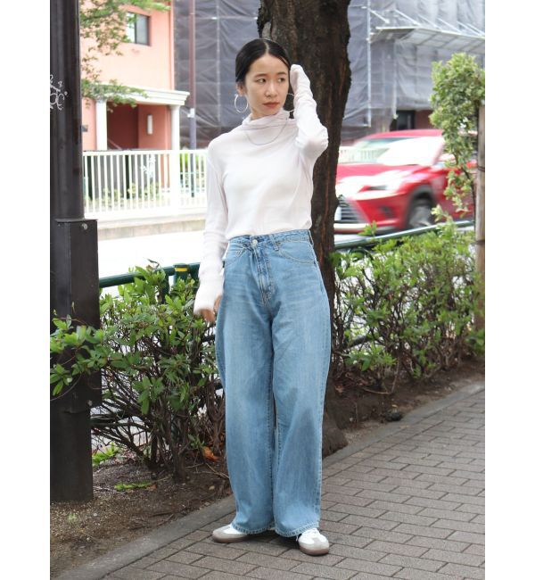 Ungrid「ハイネックシアーロングスリーブTee」|Tシャツ・カットソー|