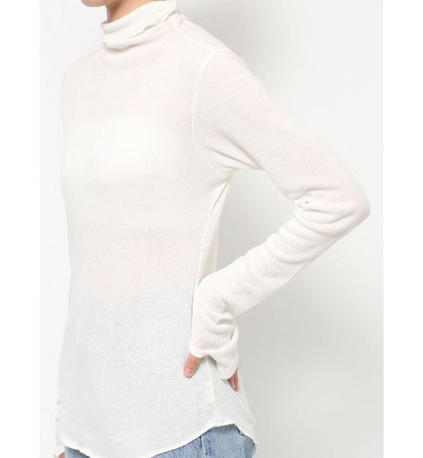 Ungrid「ハイネックシアーロングスリーブTee」|Tシャツ・カットソー|