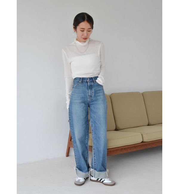 Ungrid「ハイネックシアーロングスリーブTee」|Tシャツ・カットソー|