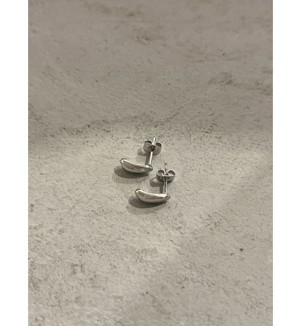 Ungrid「ドロップデザインミニピアス」|ピアス|シルバー